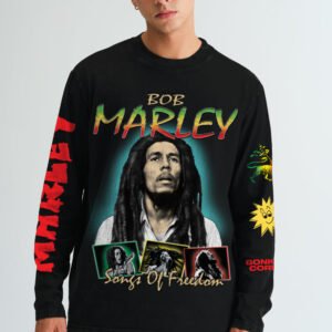 Bob Marley Songs Of Freedom Full Sleeves T-shirt