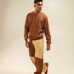 Checkmate Co-ord Set- Brown